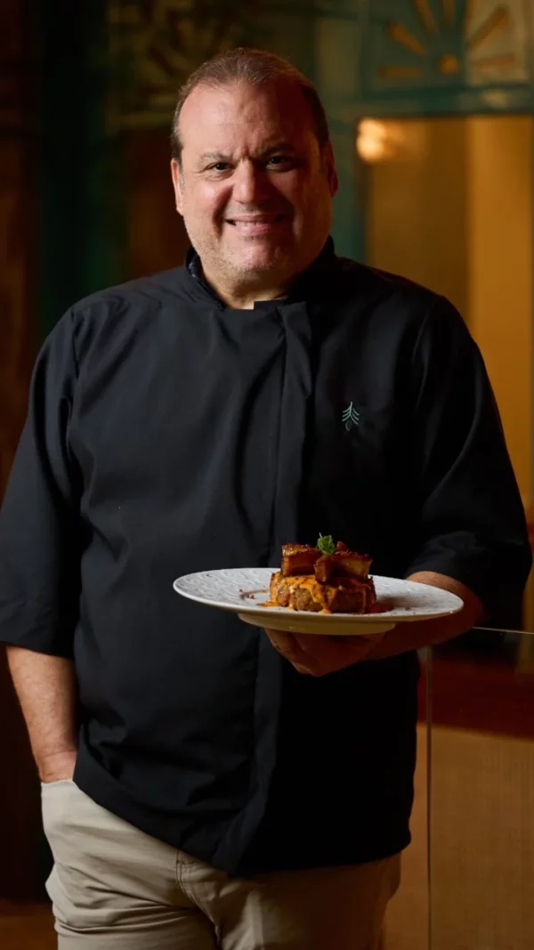 El chef Leandro Díaz.