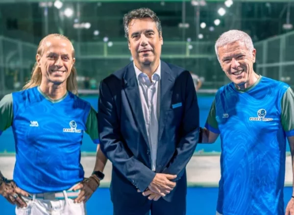 Fabrizio Pierro, Iván Cunillera y Michel Pierro.