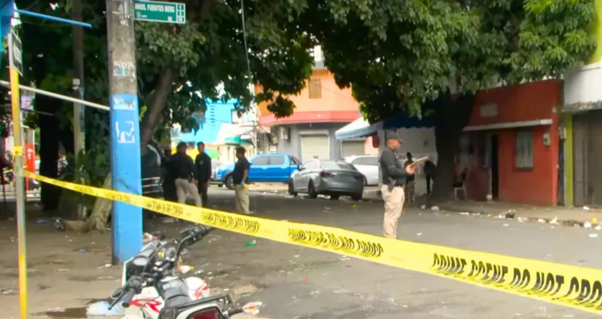 El tiroteo registrado el pasado día 1 y que dejó dos muertos es investigado por la Policía Nacional. Archivo