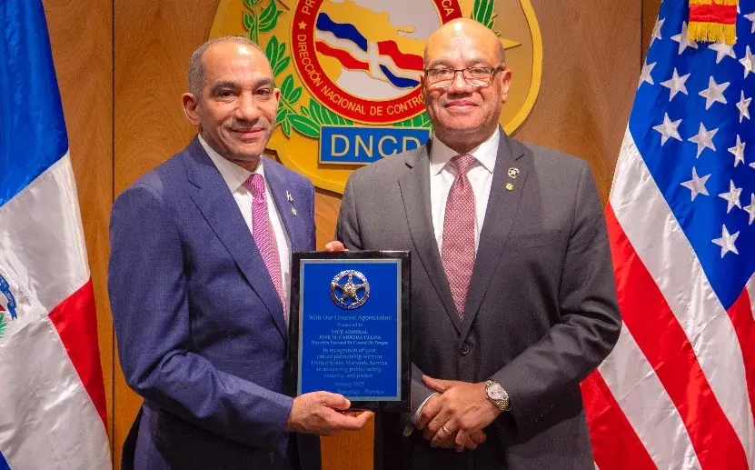 Director US-Marshals reconoce labor de la DNCD