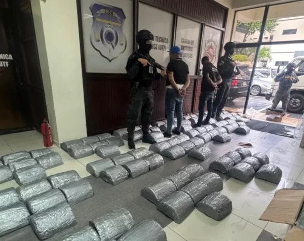 El cargamento estaba oculto en un camión. fuente externa