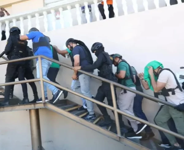 Imputados del caso Panthera 7.