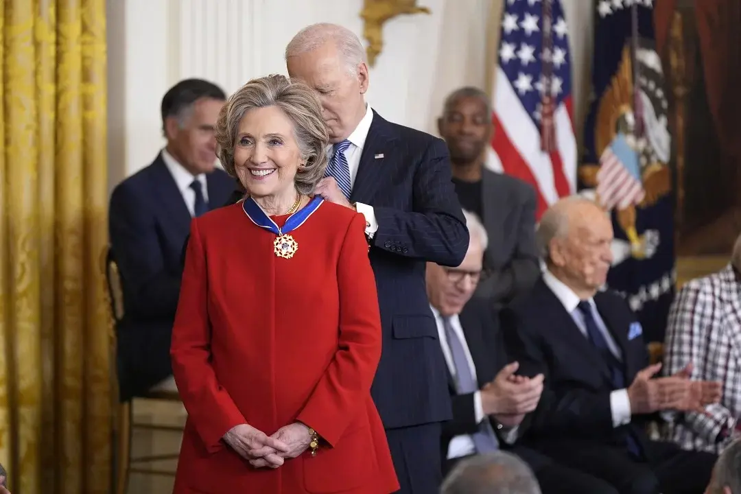 Hillary Clinton y Lionel Messi, entre los galardonados con la medalla de la libertad de Estados Unidos