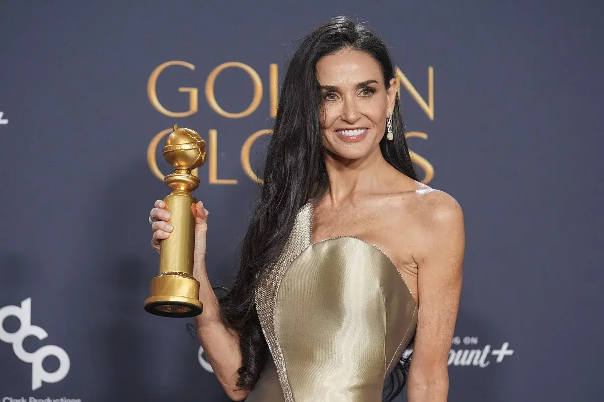 Demi Moore: «Llevo 45 años en esto y es la primera vez que gano un premio como actriz»