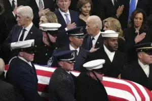 Estados Unidos inicia una jornada de luto nacional por el funeral de Jimmy Carter