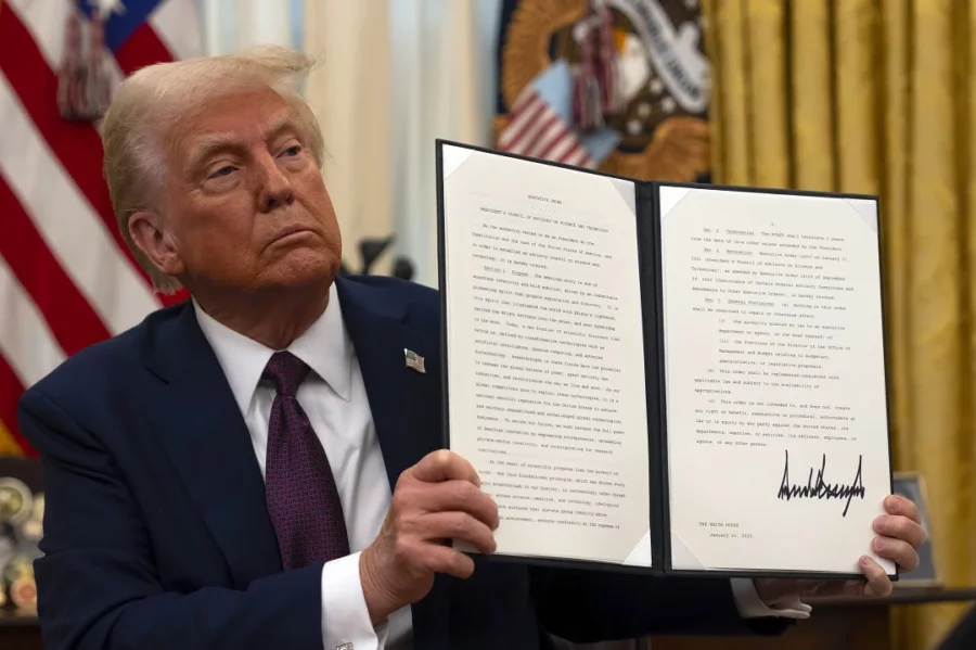 El presidente de los Estados Unidos, Donald Trump.