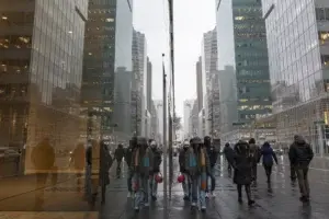 Los efectos del temporal de nieve en el estado de Nueva York. EFE