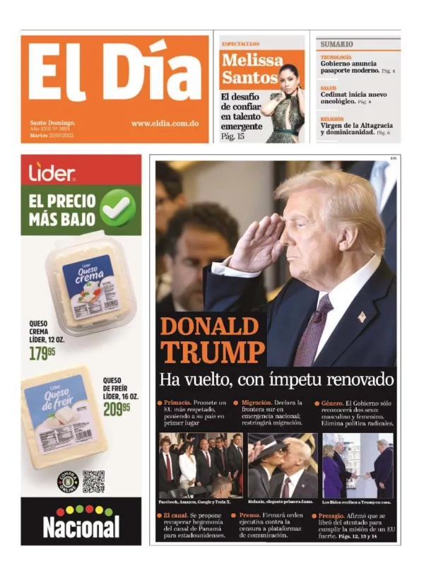 Portada impresa 21-01-2025