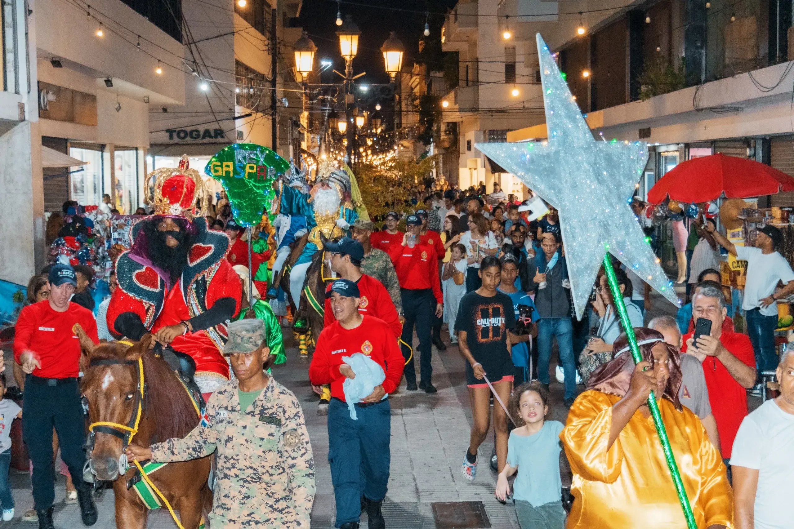 Reyes, desfile