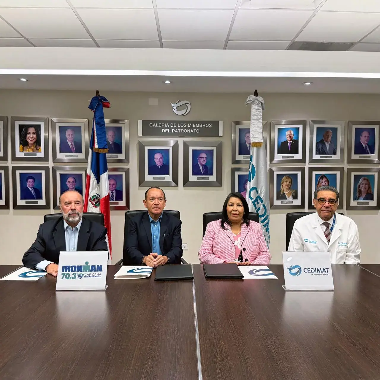 CEDIMAT y IRONMAN 70.3 Cap Cana firman convenio para garantizar atención médica y promover la salud preventiva en atletas