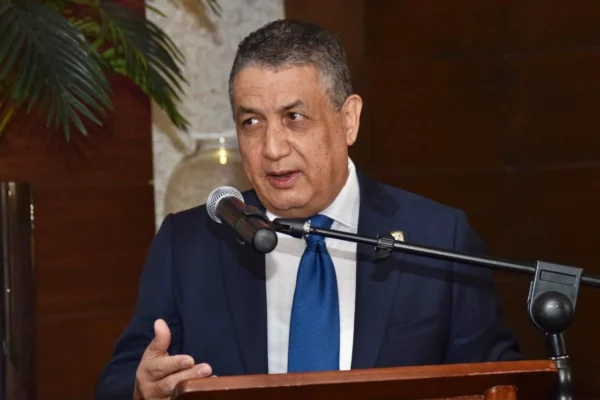 Gustavo Sánchez, vocero del Partido de la Liberación Dominicana (PLD), en la Cámara de Diputados. Fuente externa