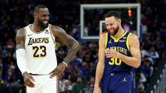 LeBron y Curry: terceros en la votación para el NBA All-Star