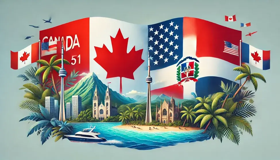 ¿Canadá y República Dominicana son futuros estados de EE.UU.?