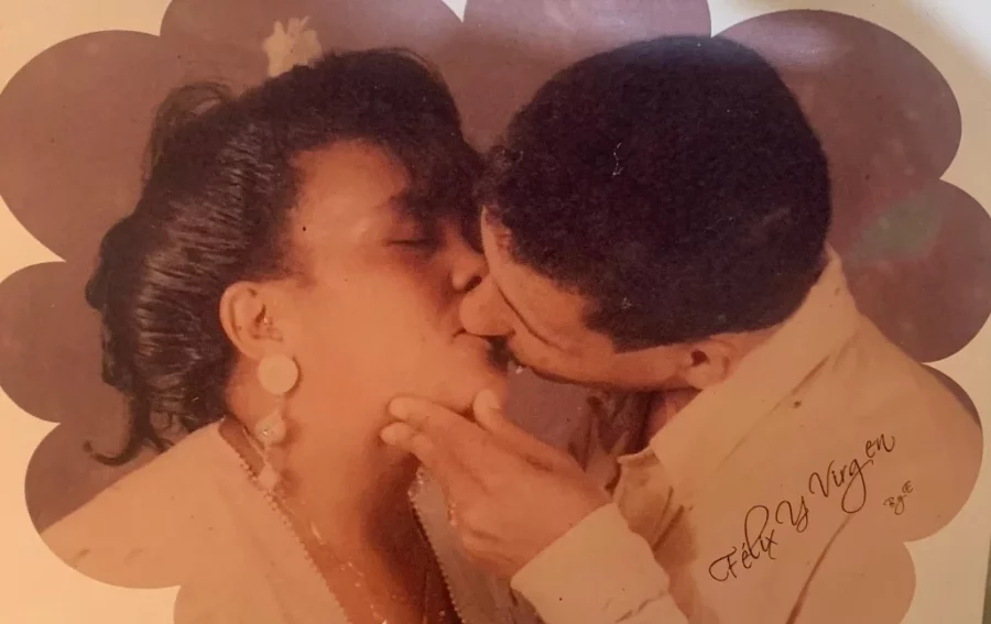 Cuando Virgen y Félix contrajeron matrimonio tenían 27 y 23 años, respectivamente. Fuente externa Cuando Virgen y Félix contrajeron matrimonio tenían 27 y 23 años, respectivamente. Fuente externa