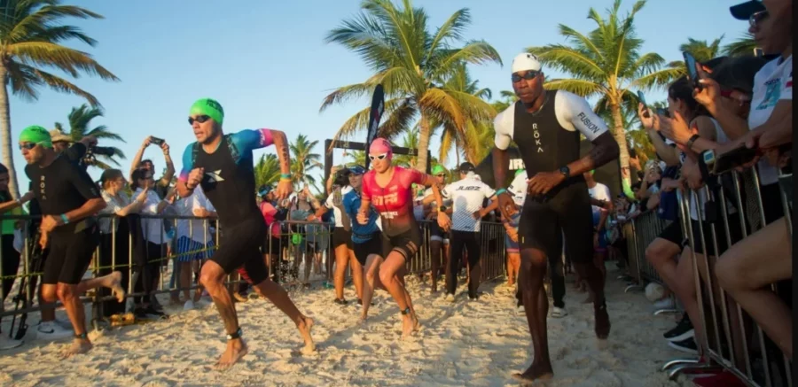 El año pasado más de 1,200 atletas de 36 países formaron parte del Ironman 70.3 en Cap Cana. fuente externa El año pasado más de 1,200 atletas de 36 países formaron parte del Ironman 70.3 en Cap Cana. fuente externa