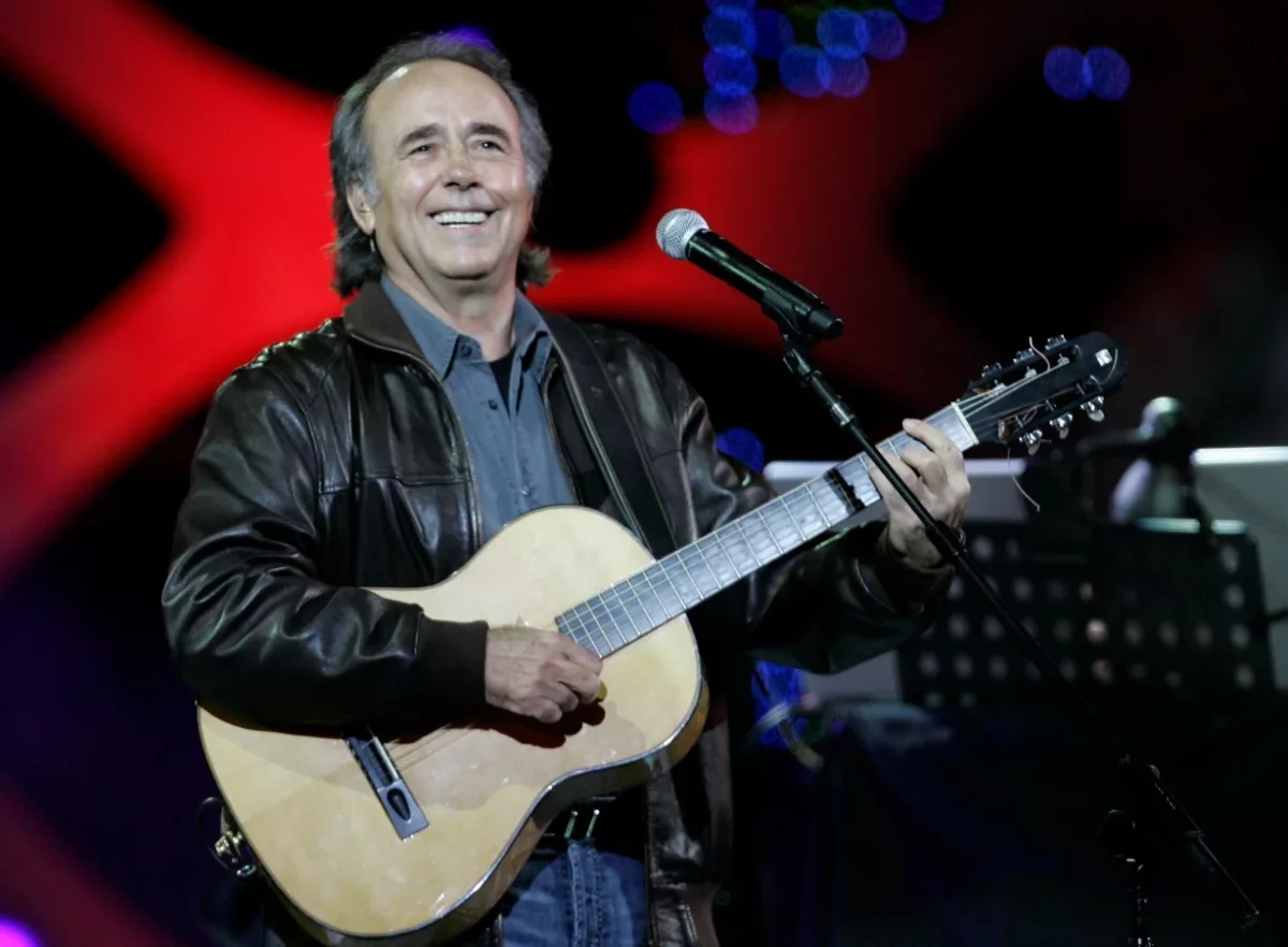 El cantautor español Joan Manuel Serrat. AGENCIA FOTO