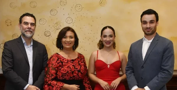 José Roberto Díaz García, Miguelina Guzmán, Yelayny Placencia y Francisco Martínez.