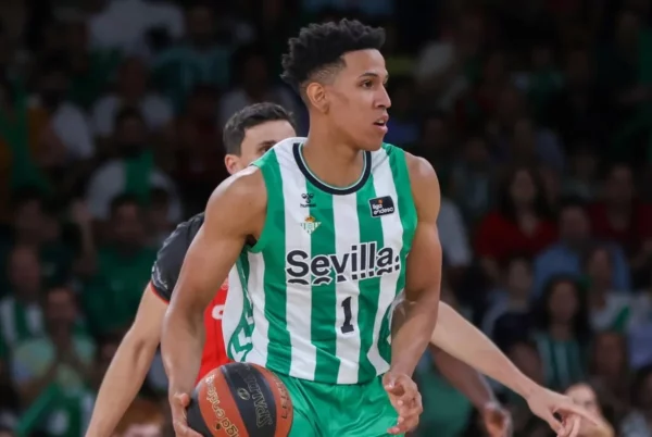 El dominicano Tyson Pérez está demostrando valía con Unicaja en la Copa del Rey.  Archivo