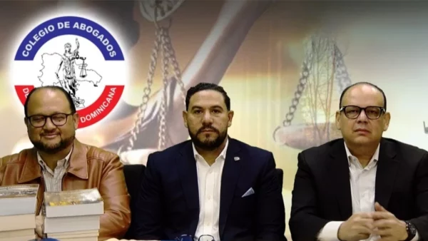 Pedro Polanco, Víctor Torres y  Trajano Potentini.