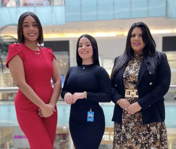 Mayelin Goris, Raquel Marty y Esther Abreu.