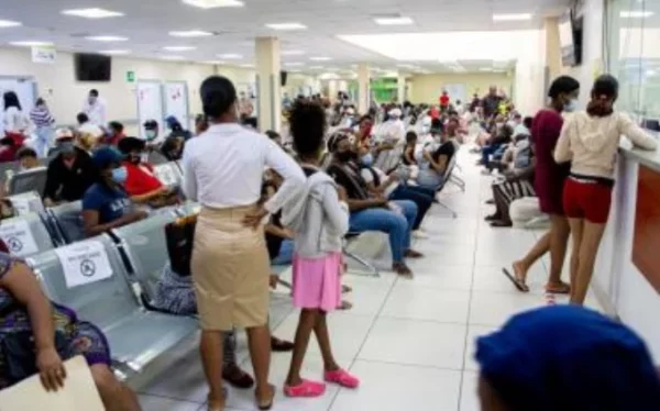 En los hospitales muchos pacientes llegan de la seguridad social.