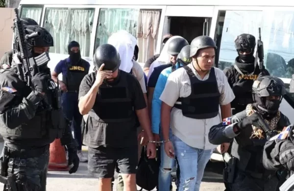 Imputados de la red de narcotráfico  caso Panthera 7.