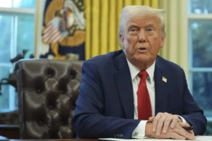 Donald Trump, presidente de los Estados Unidos. AP