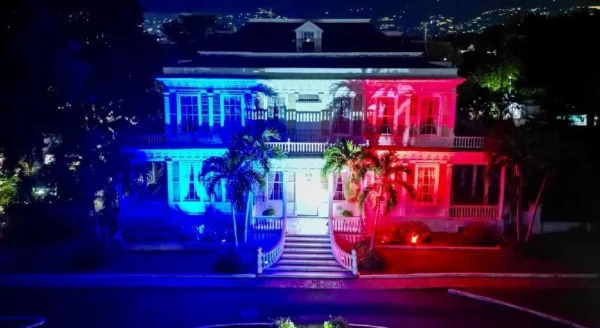 Bandera Dominicana- Jamaica