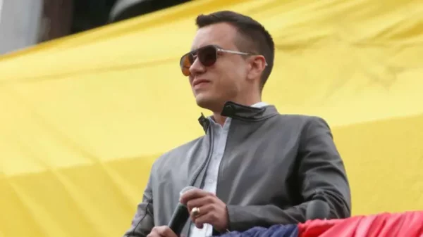 Daniel Noba, presidente de Ecuador.