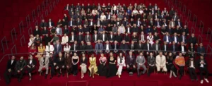 La tradicional foto de los nominados a la nueva edición de los premios Oscar. EFE