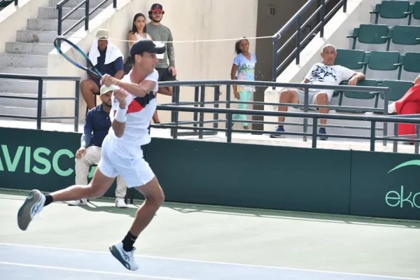 Roberto Cid, en su actuación ante Federico Zeballos.