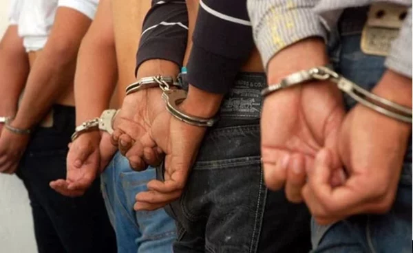 Implicados de red criminal caso Guepardo.  AGENCIA FOTO