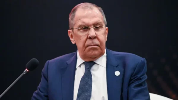 El ministro de Asuntos Exteriores de Rusia, Sergei Lavrov