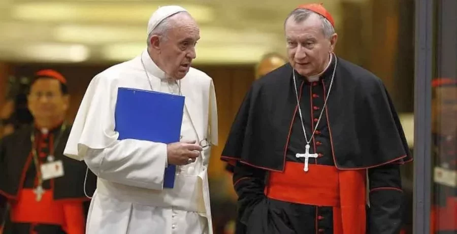 El-papa-recibio-en-el-hospital-al-secretario-de-Estado-vaticano-Pietro-Parolin El-papa-recibio-en-el-hospital-al-secretario-de-Estado-vaticano-Pietro-Parolin