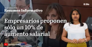 Empresarios proponen solo un 10% de aumento salaria