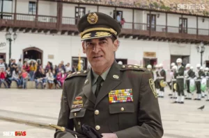 Director de la Policía colombiana, general William René Salamanca. Fuente externa