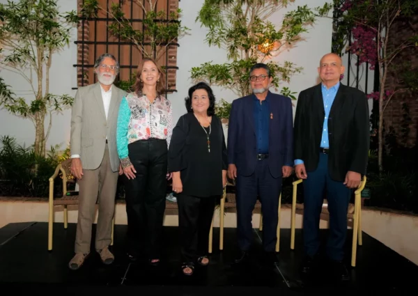 IMG_5487 Kin Sánchez, Carmen Cordero, Linda Roca, Carlos Andújar y José Delmonte