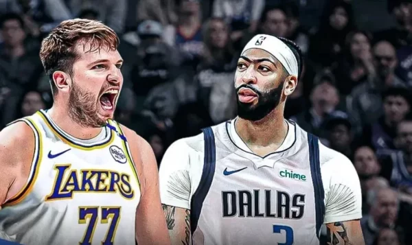 Luka Doncic y Anthony Davis