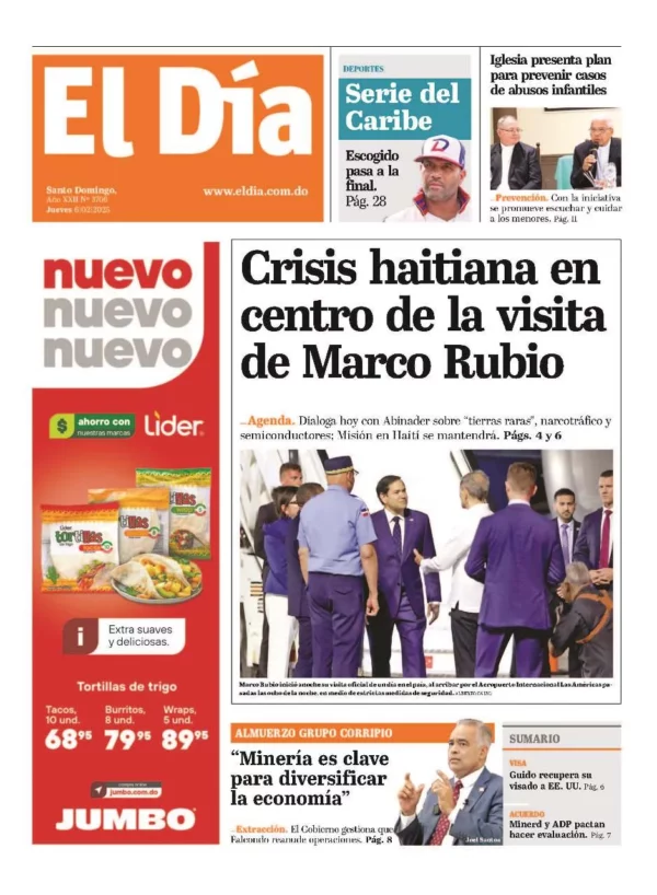 Portada impresa 06-02-2025