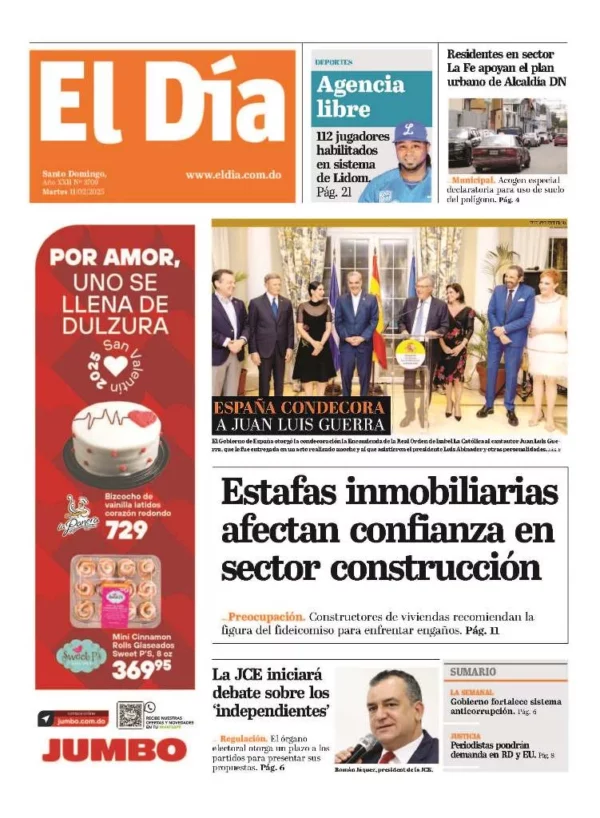 Portada impresa 11-02-2025
