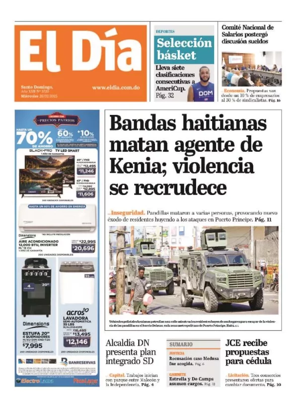 Portada impresa 26-02-2025