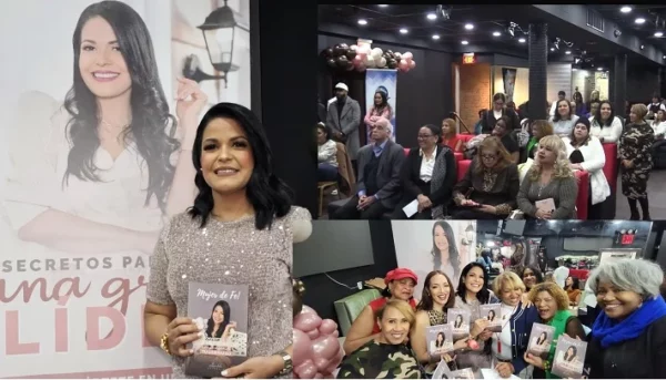 aaaaaaaaaaa Pastora Yanilda Estrella presenta en el Alto Manhattan su libro Mujer de Fe.