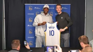Jimmy Butler presentando por Golden State
