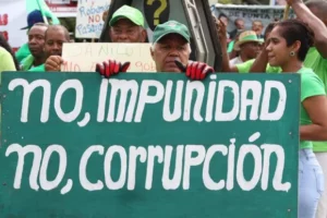 En reiteradas ocasiones el pueblo ha salido a las calles reclamando la erradicación de la corrupción. Fuente externa