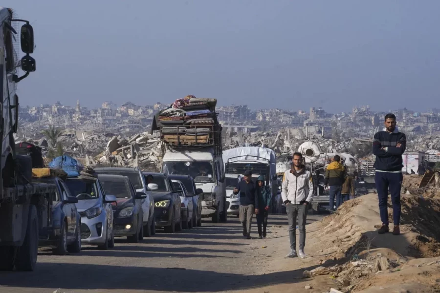 La guerra entre Israel y Gaza ha dejado a decenas de desplazados. AP La guerra entre Israel y Gaza ha dejado a decenas de desplazados. AP