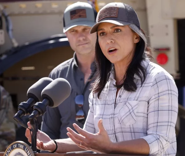Tulsi Gabbard, directora de la Inteligencia Nacional.