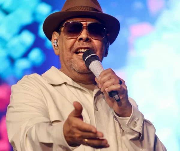 Fernando Villalona fue uno de los invitados de la noche.