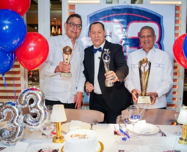 Hugo López Morrobel, Franklin Mirabal y Leo Corporán.