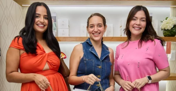 Elsa Guzmán, Montserrat Rached y  Dayhana Santiago.