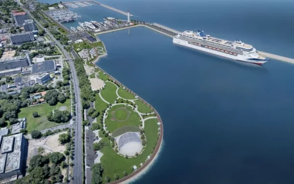 Vista de cómo se visualizan las mejoras de la ciudad.